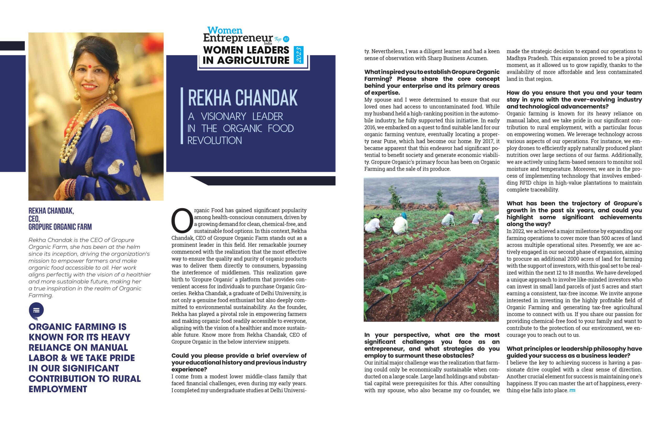 Women Leaders in Agriculture